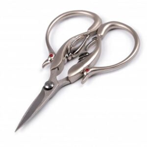 foarfeca broderie vintage argintiu