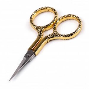 foarfeca broderie vintage auriu