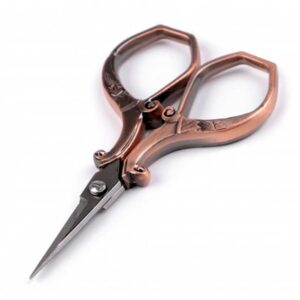 foarfeca broderie vintage cupru